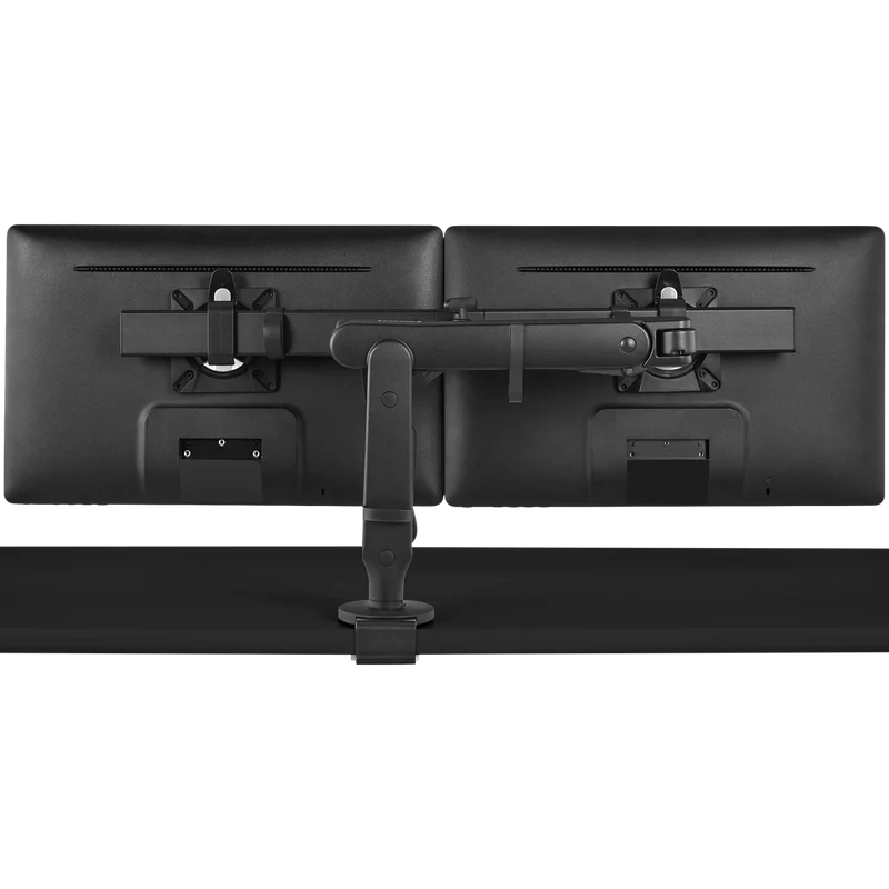 Braccio porta monitor Ollin Dual per gaming - Nero