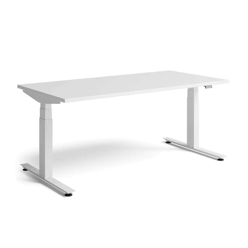 Scrivania per gaming Nevi - Bianco/Bianco