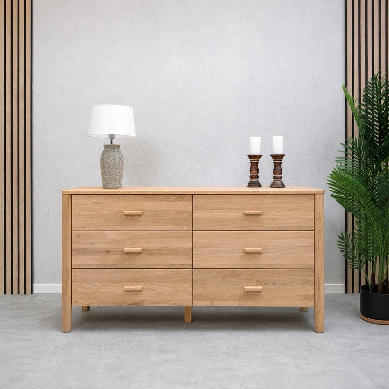 Comò in rovere massiccio AURA | VESKOR