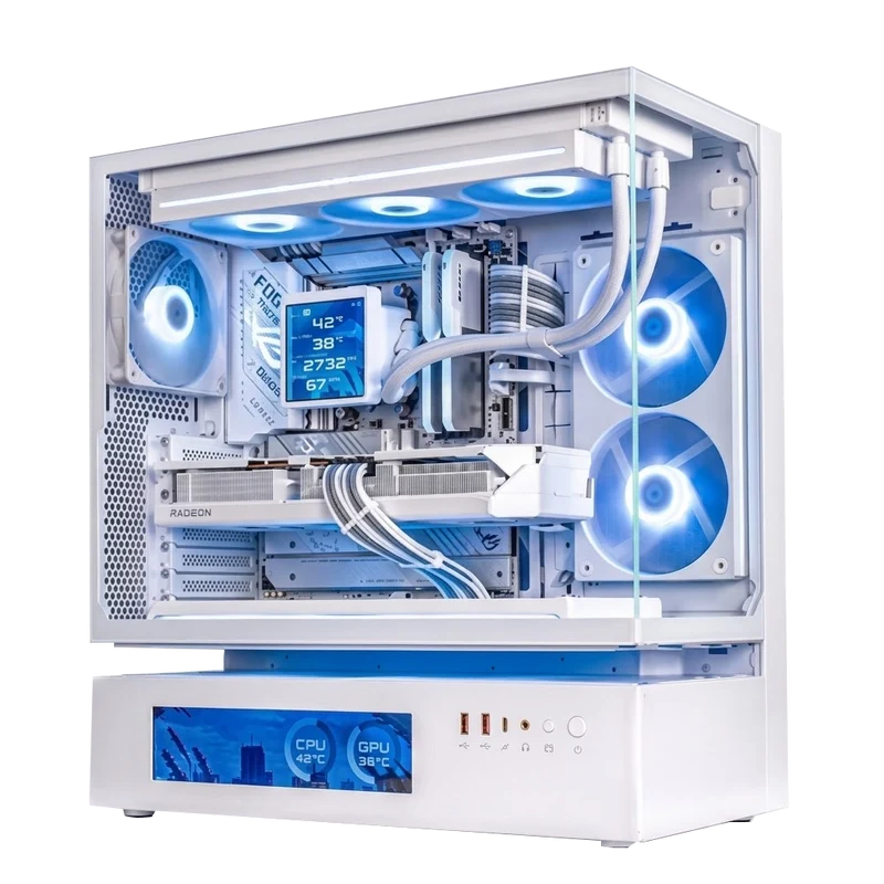 BREUNOR OSHIMA - PC Gaming Ryzen 7 7800X3D , RTX 5070 12GB, Ram 32Gb DDR5 6000MHz, SSD NVMe 1000GB , AIO 360mm, Windows 11