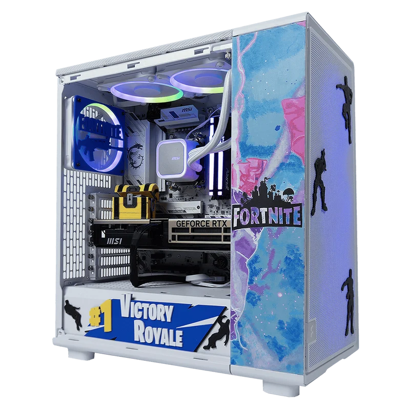 BREUNOR FORTNITE - PC GAMING Ryzen 5 9600X fino a 5.40 GHz, RTX 5070 12GB, RAM 32GB DDR5 , SSD 1TB, Dissipatore a Liquido 360MM, W11