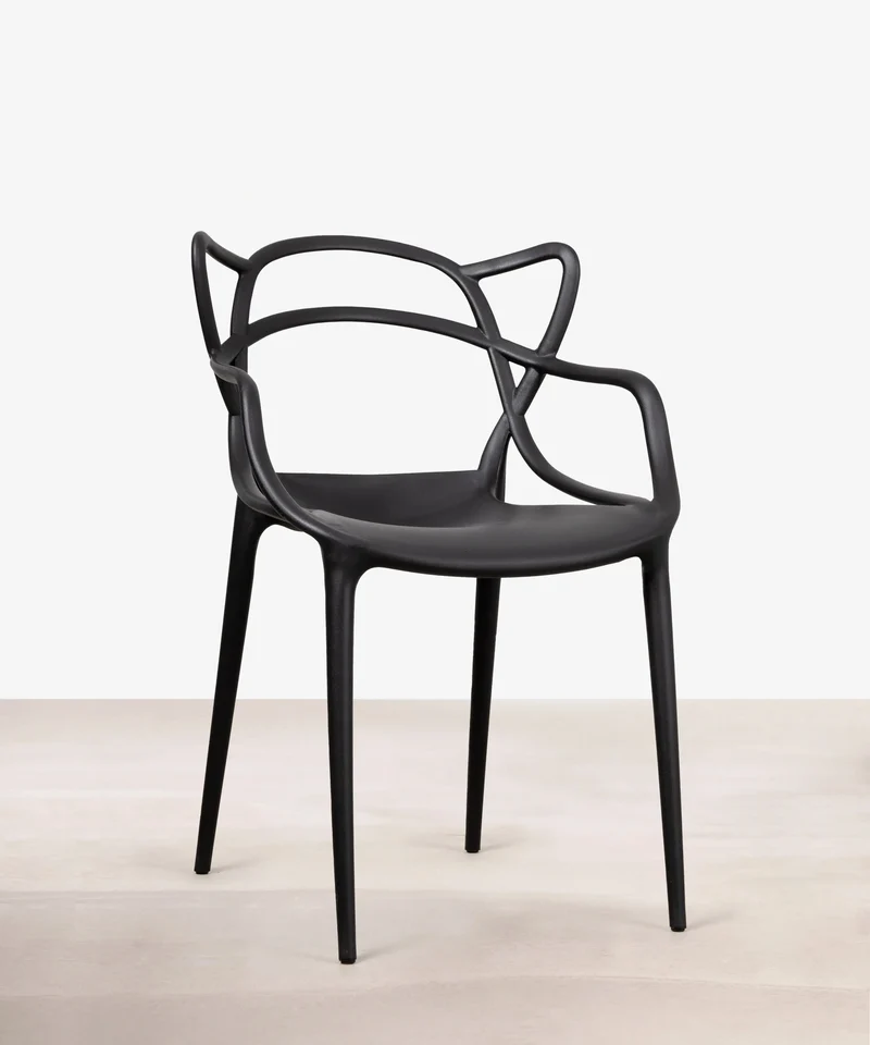 Silla de Polipropileno con Reposabrazos Loop