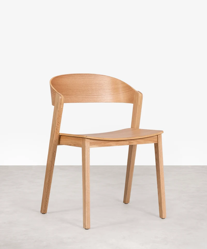 Silla de comedor en Madera con Reposabrazos Renzo