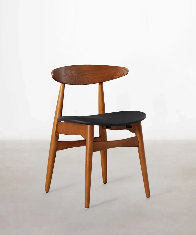 Silla de Comedor en Madera Acolchada Kyoto