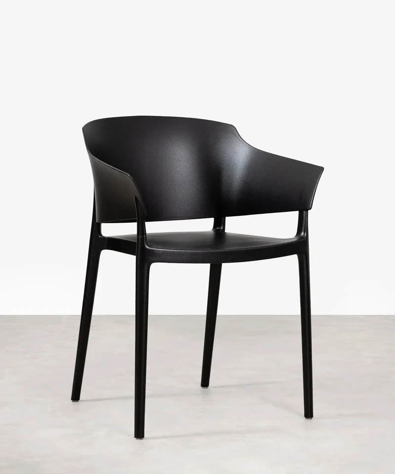 Silla de Polipropileno con Reposabrazos Liam