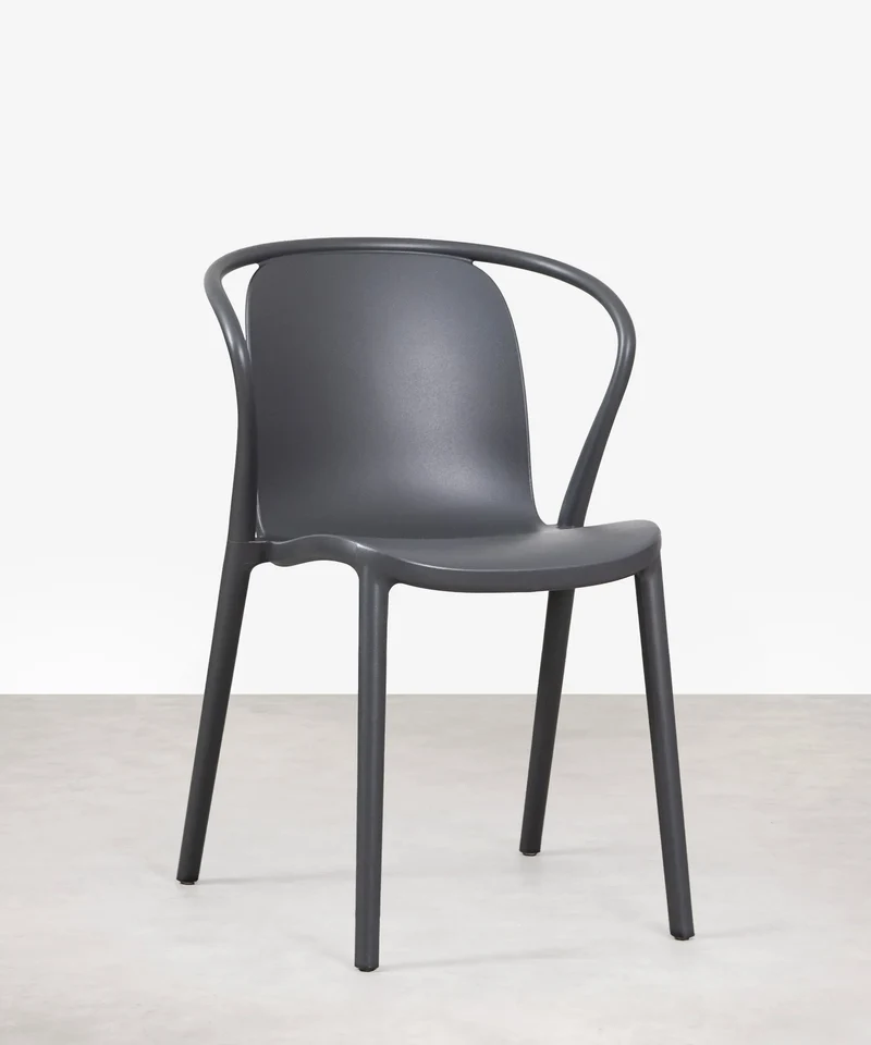 Silla de Polipropileno con Reposabrazos Gigi