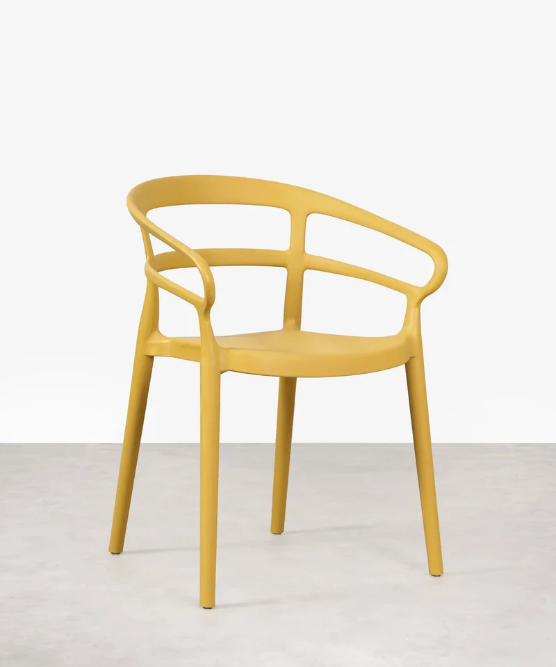 Silla de Polipropileno con Reposabrazos Nil