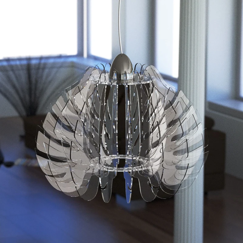 Lampadario design a sospensione Jasmyn
