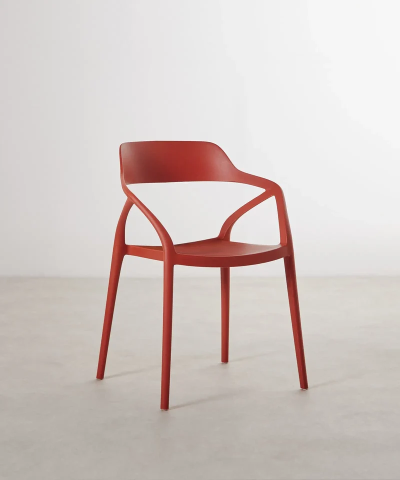 Silla de Polipropileno con Reposabrazos Grace