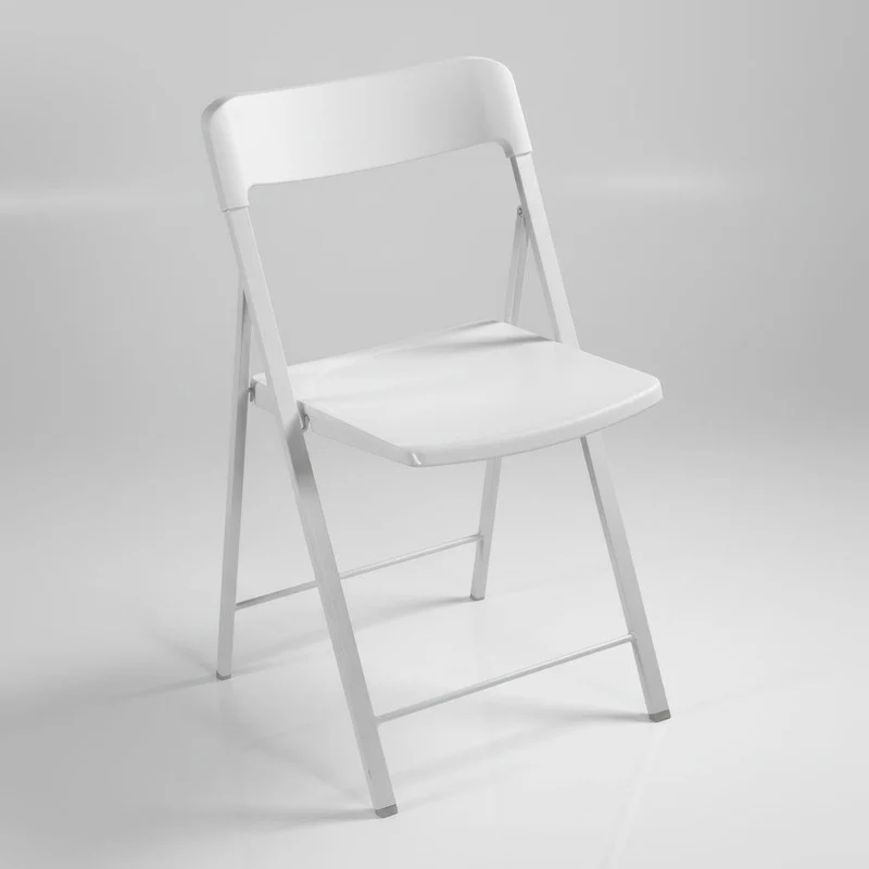 6 sedie pieghevoli con carrello Gary