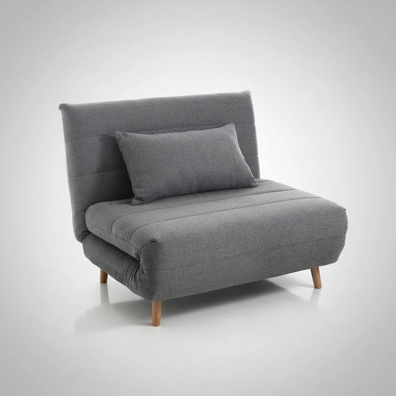 Poltrona letto singolo in tessuto Garner Lines