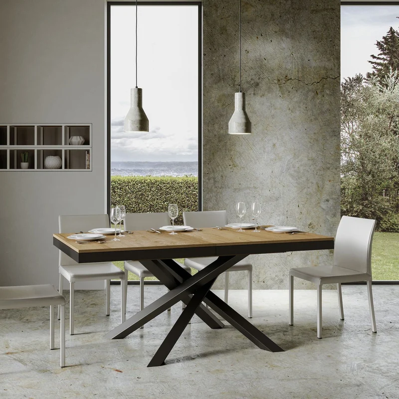 Tavolo allungabile Aberdeen Evolution 90x160/420 cm