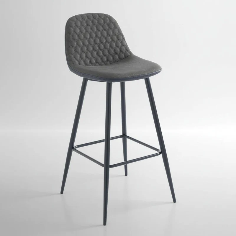 Coppia sgabelli alti Lazing Grey