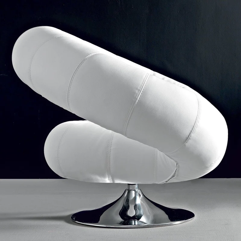 Poltrona design moderno Polis Girevole