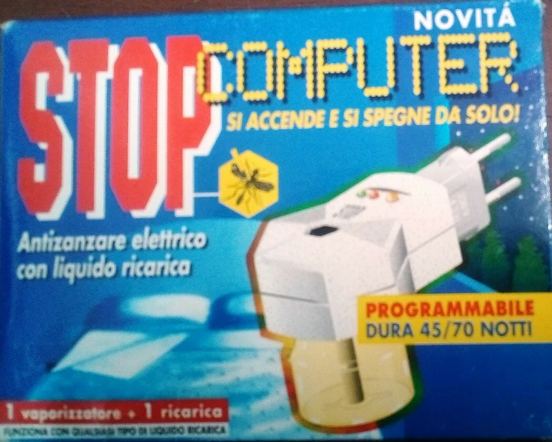 ANTI ZANZARE ELETTRICO CON LIQUIDO RICARICA