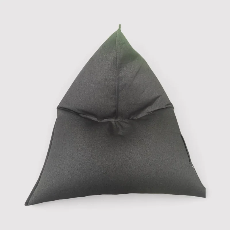 Clerodendro - Fodera per pouf a sacco grigio da riempire