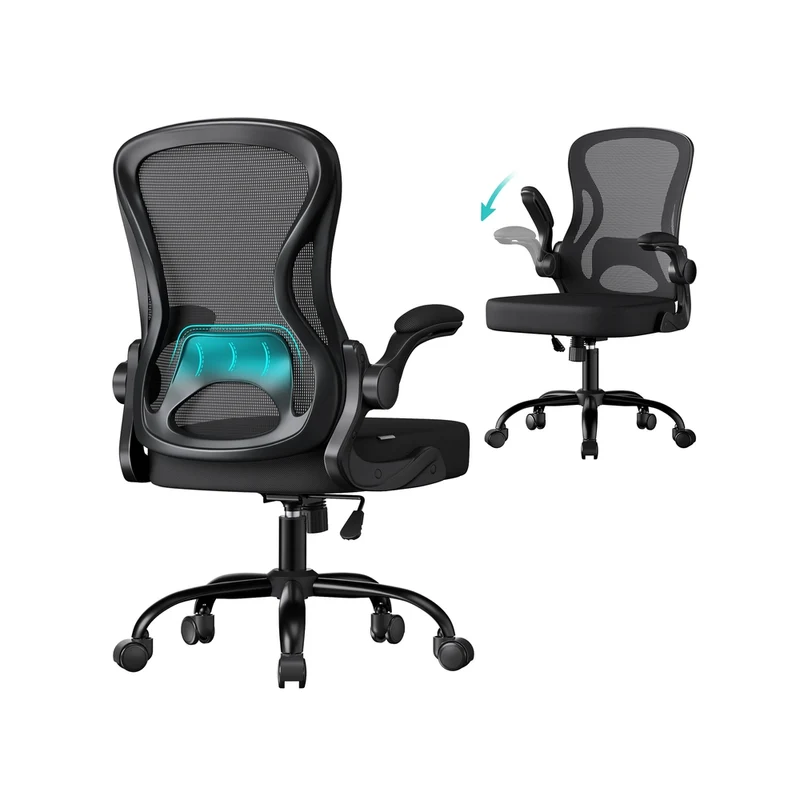 Sedia Ufficio Ergonomica con Schienale in Rete