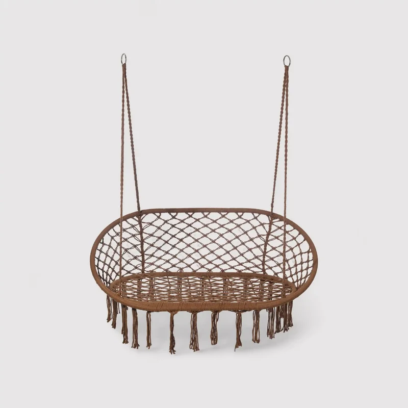 Hesperis - Dondolo sospeso a 2 posti in stile boho