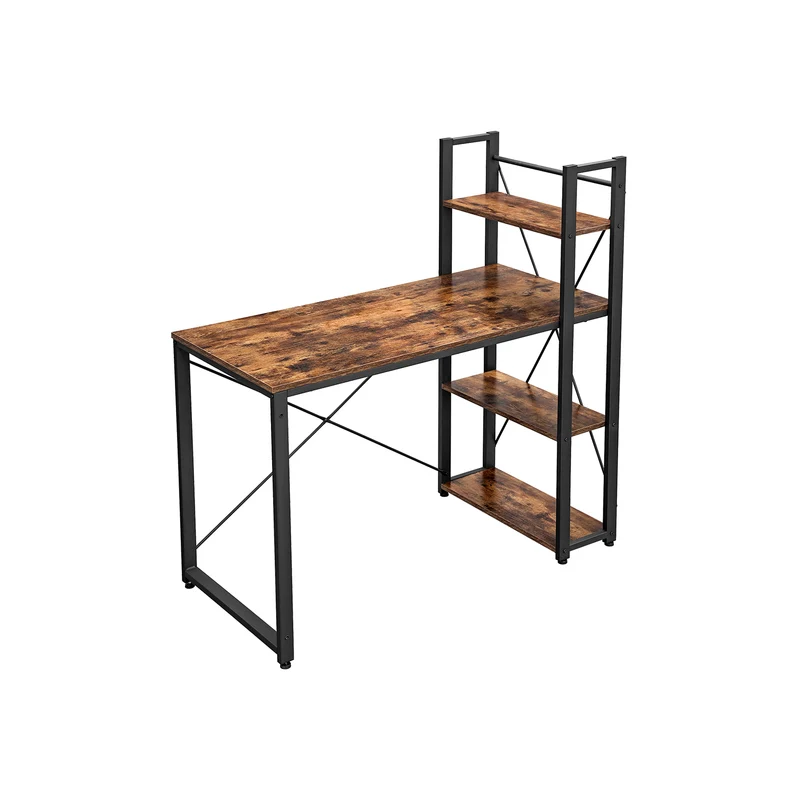 Scrivania per Computer con Scaffale