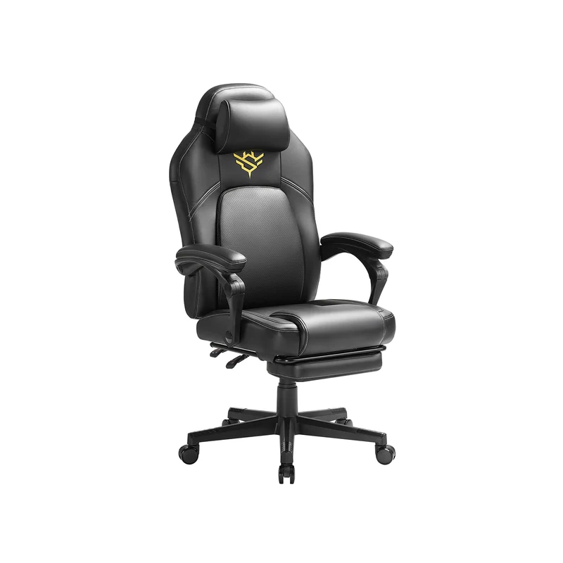 Sedia da Gaming Ergonomica con Poggiapiedi