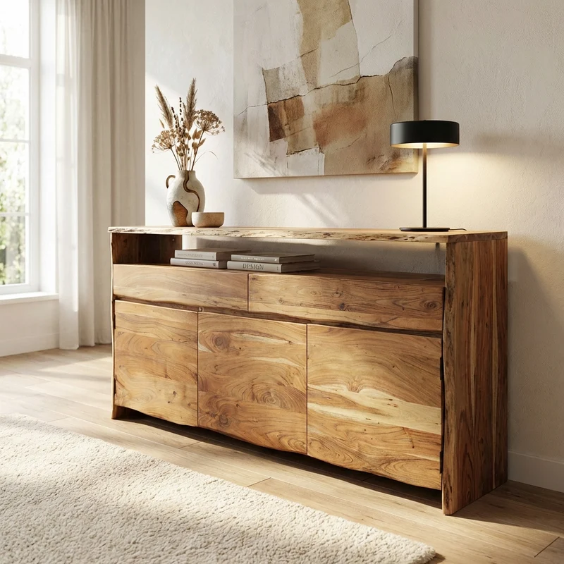 Madia in legno di acacia - BELLY