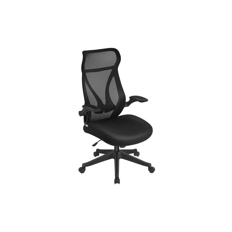 Sedia da Ufficio con Schienale Ergonomico Braccioli Ribaltabili