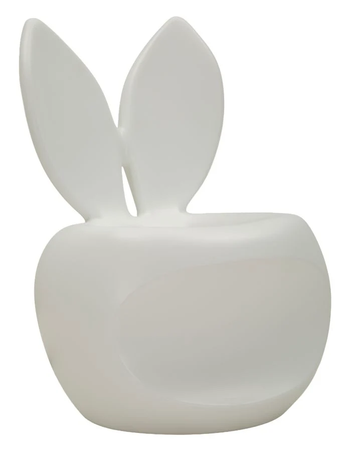Sedia di Design Pop Moderna Bianca 57x55x79 cm - BUNNY