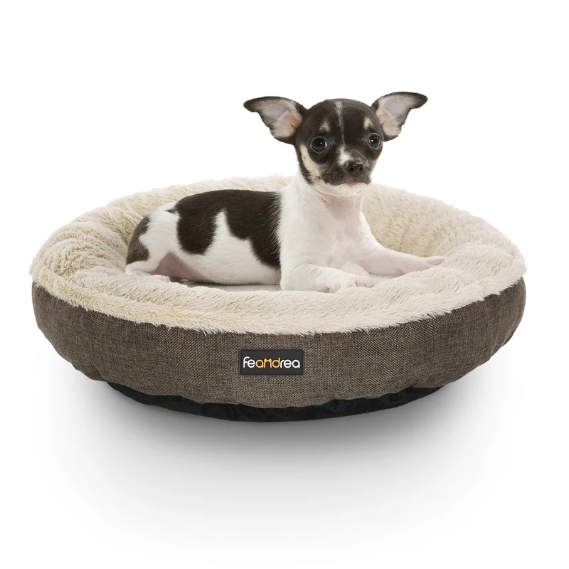 Cuccia Divano per Cani Gatti a Forma di Ciambella