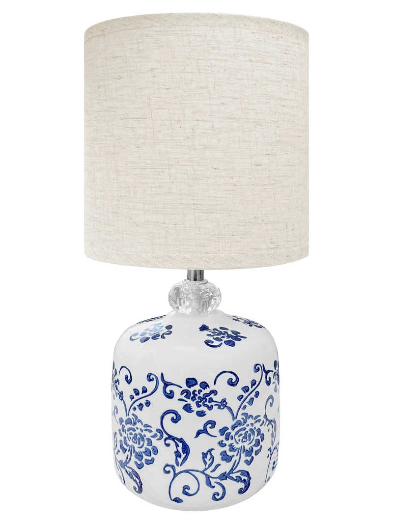 Lampada Moderna Da Comodino Con Decorazione Fiori Orientali Il Gruppone