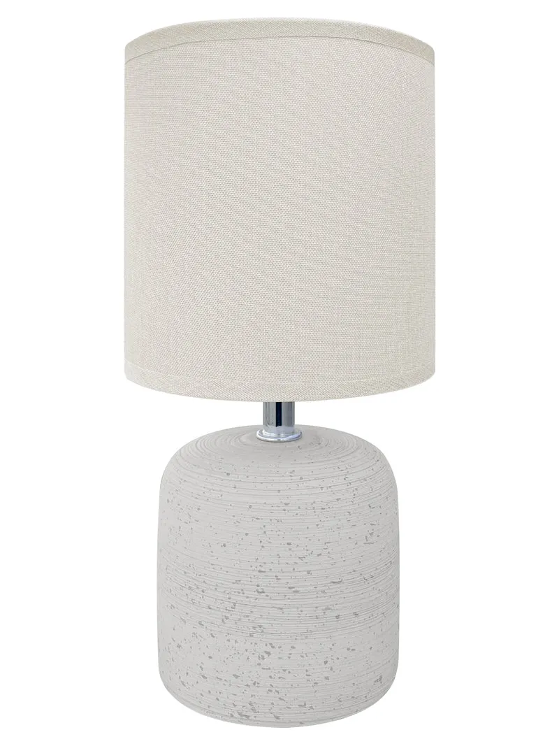 Lampada Moderna Da Comodino Con Lavorazione a Onde Il Gruppone
