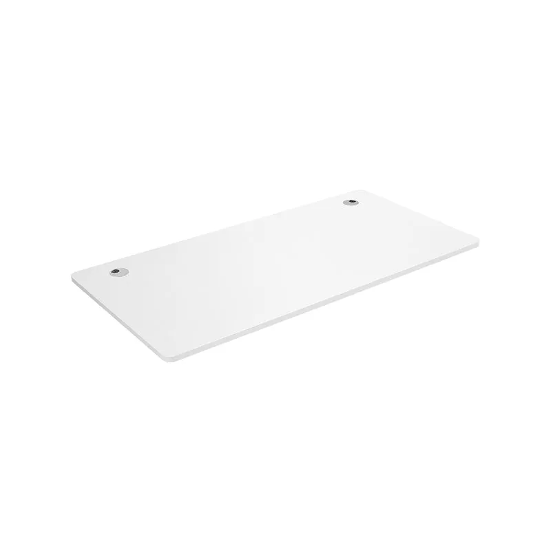 Piano per Scrivania da Computer Lunga 140 cm Bianco