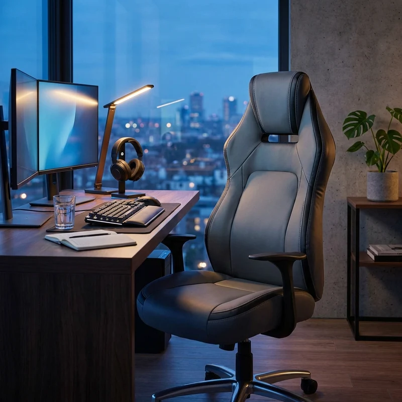 Poltrona da Gaming in Poliuretano cm 68x66x127 - ROYALE