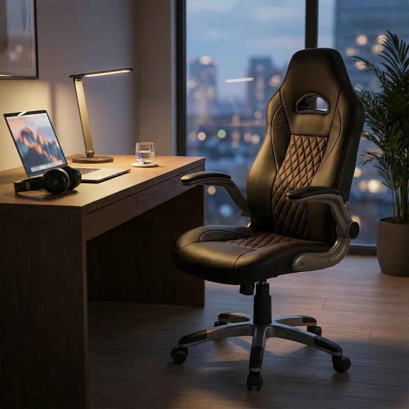 Poltrona da Gaming in Poliuretano cm 71x72x125 - ALDOUS