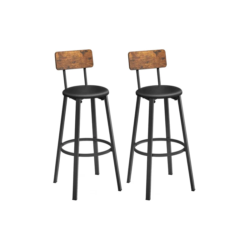Set di 2 Sgabelli da Cucina