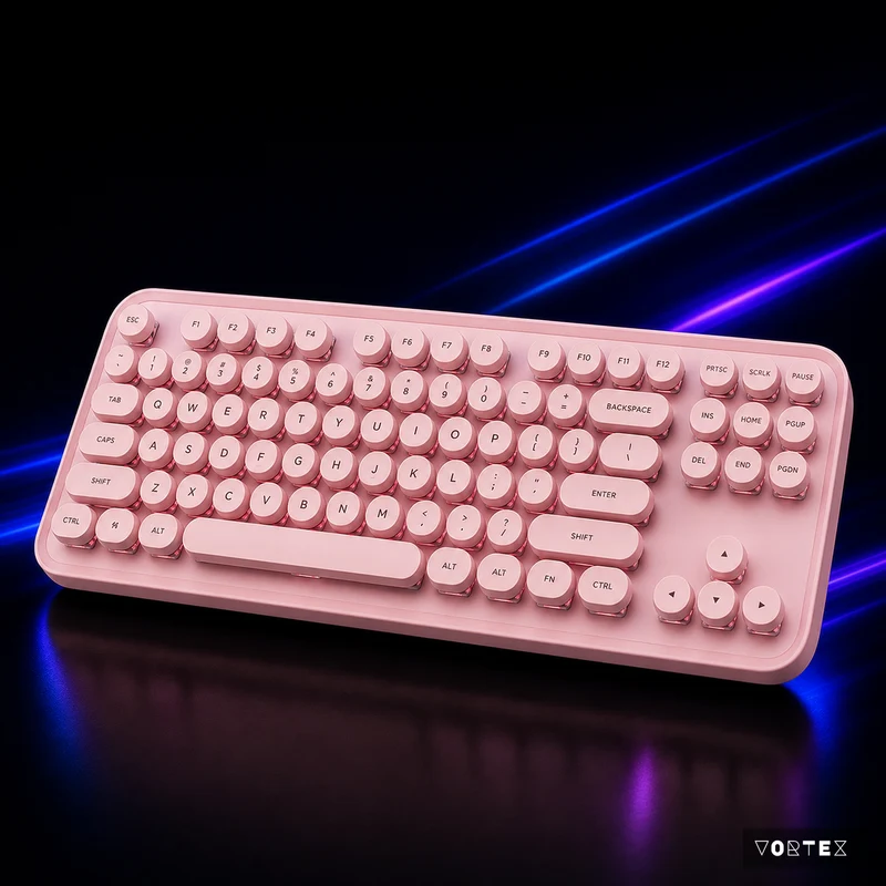 Pink Retro Keyboard