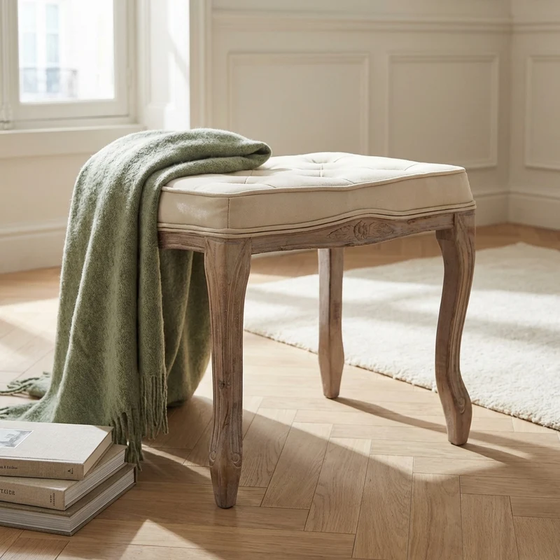 Sgabello vintage in Legno cm 50x36x47 - CELI