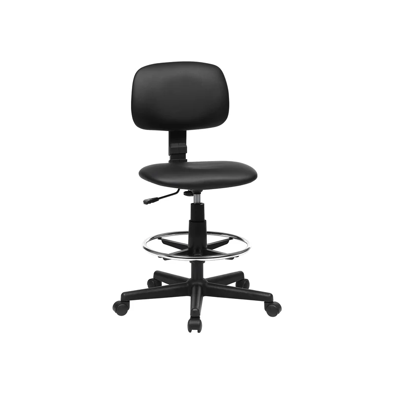 Sedia da Ufficio, Sedia da Pittura Ergonomica con Poggiapiedi Regolabile