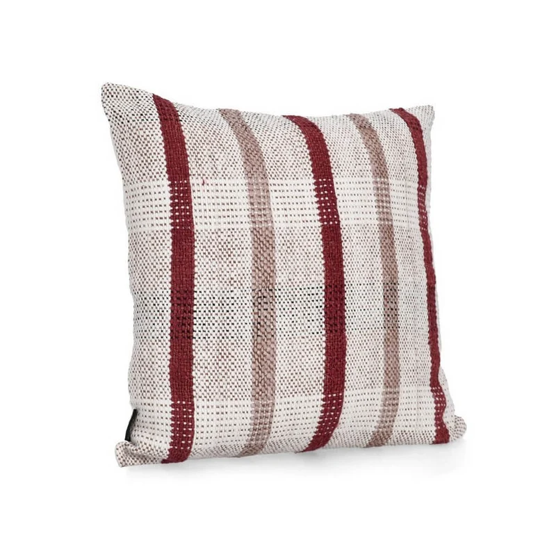 Cuscino decorativo a righe in cotone e viscosa 50x50 cm - RAYRA