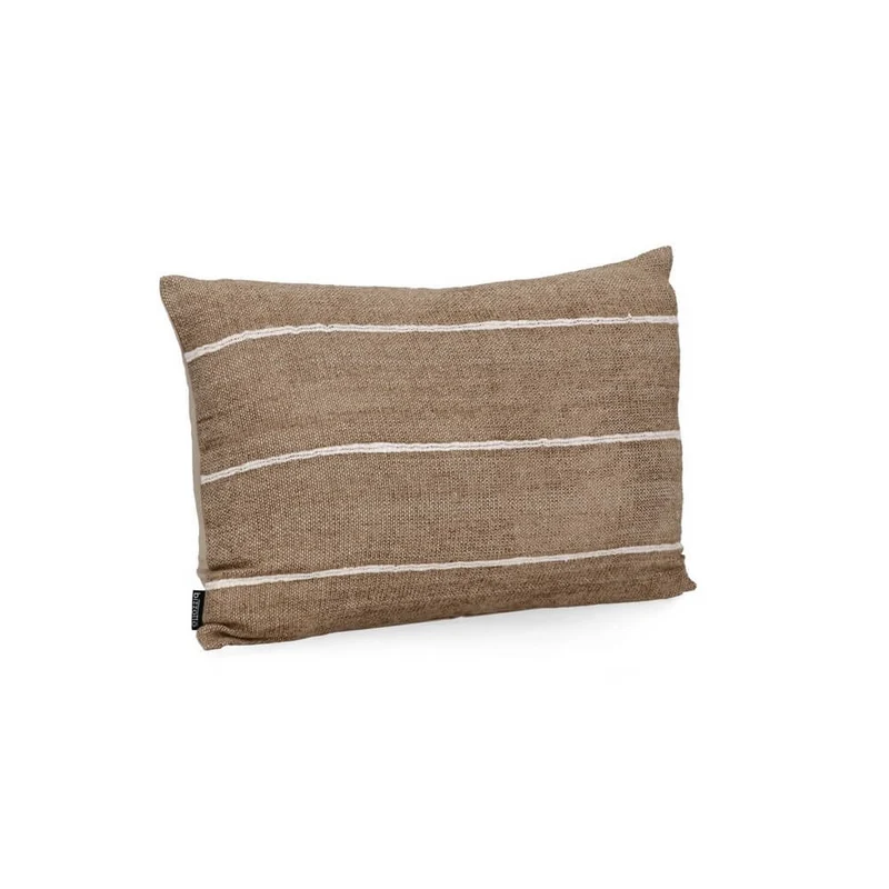 Cuscino decorativo in cotone a righe 60x40 cm - DHARNA