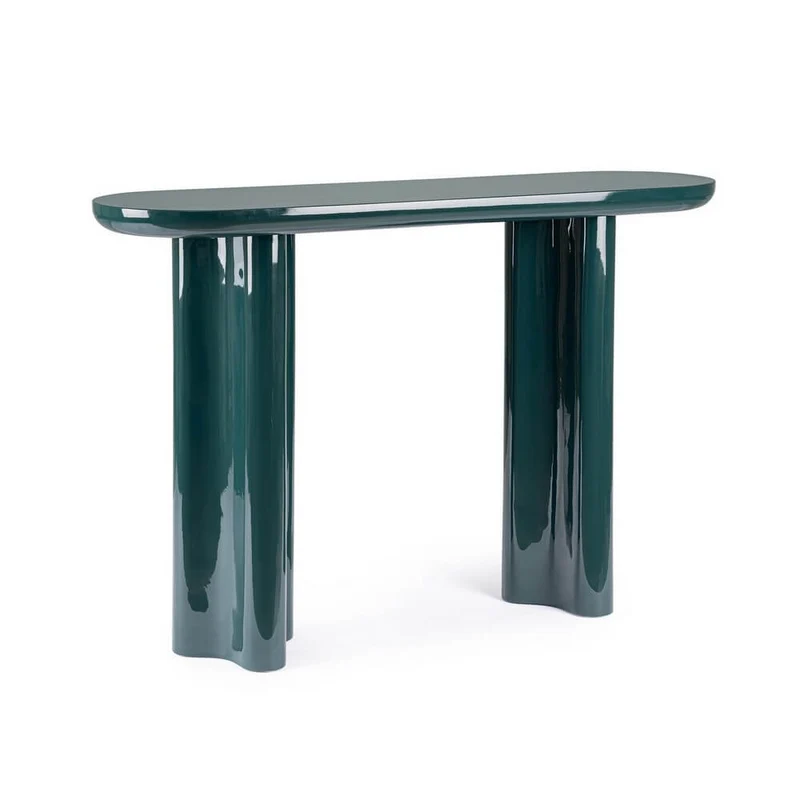 Consolle in MDF Laccato Lucido con Gambe Scultoree - OTILIA