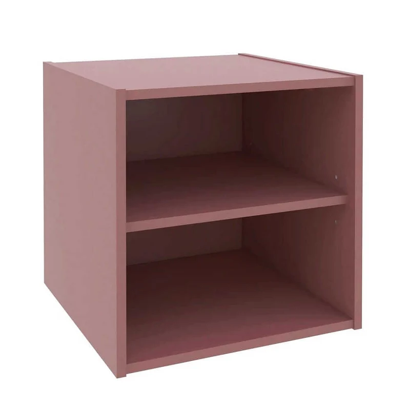 Cubo modulare con mensola in legno composito per libreria - MATRIX PRO