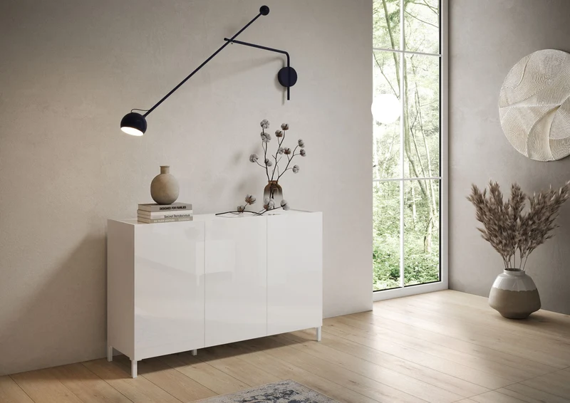 Madia 3 ante 130x40x84 cm - SOLARIA