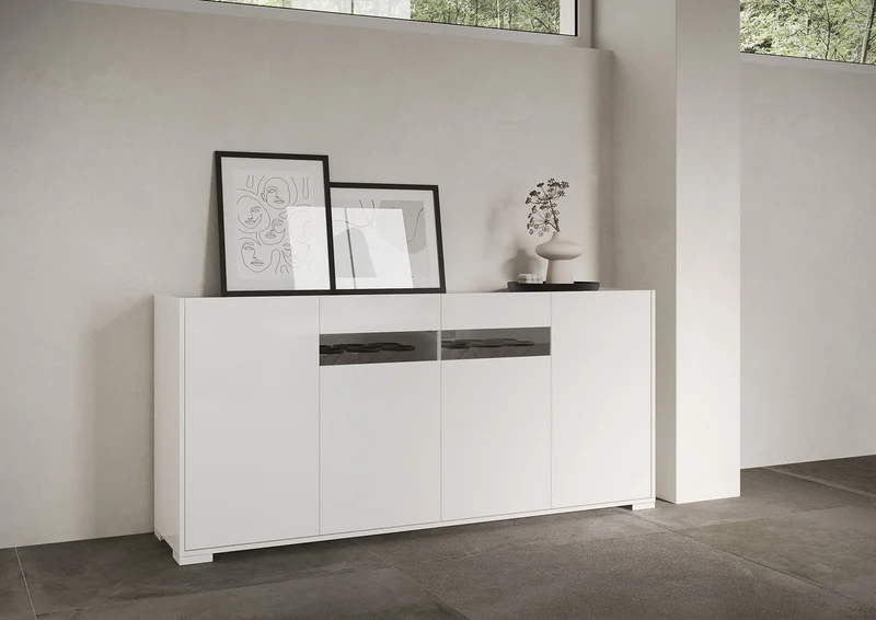 Madia 4 ante 174x40x81 cm - RIFLESSO
