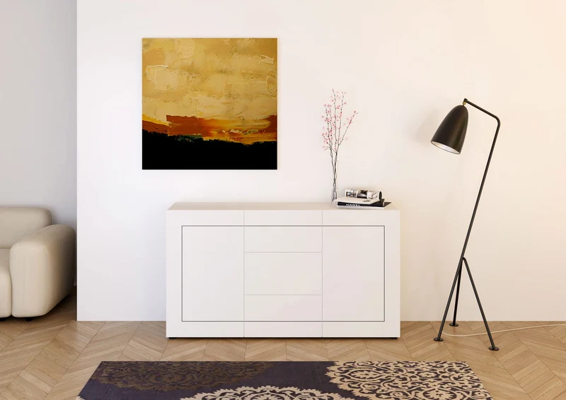 Madia 2 ante/3 cassetti 150x40x83,5 cm - ELIOS