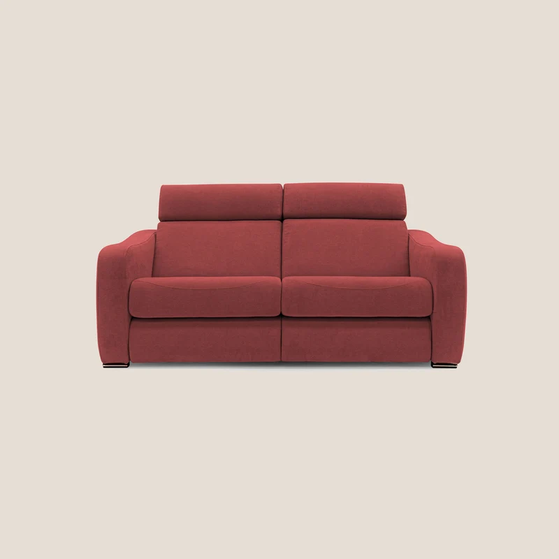 Gummy Divano con meccanismo relax elettrico rosso
