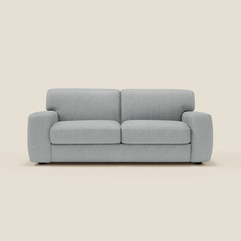 Cloud Divano letto materasso H17 cm dai morbidi cuscini in tessuto impermeabile T06 ghiaccio