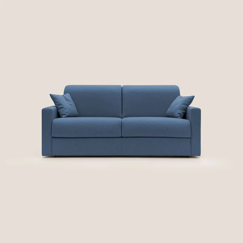 Chris Divano letto matrimoniale in tessuto impermeabile T13 blu