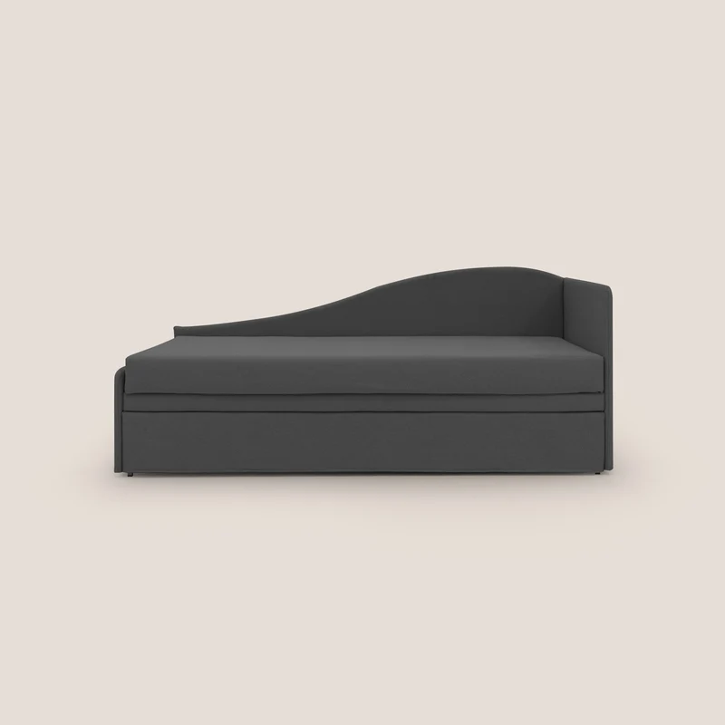 Nolo Divano duplex con doppio letto in tessuto simil cotone impermeabile T13 antracite