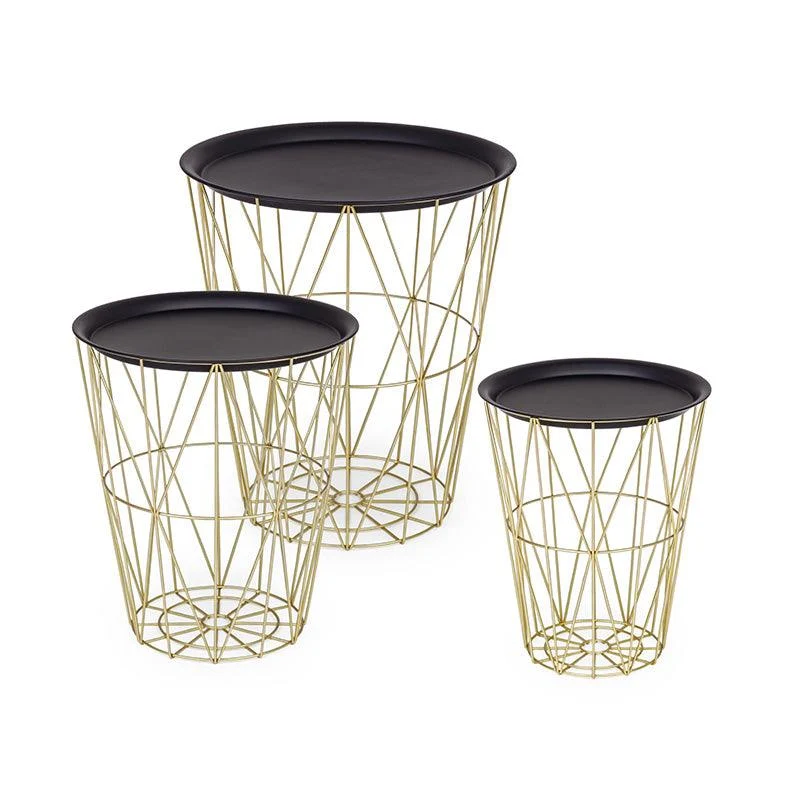 Set di 3 tavolini Diara