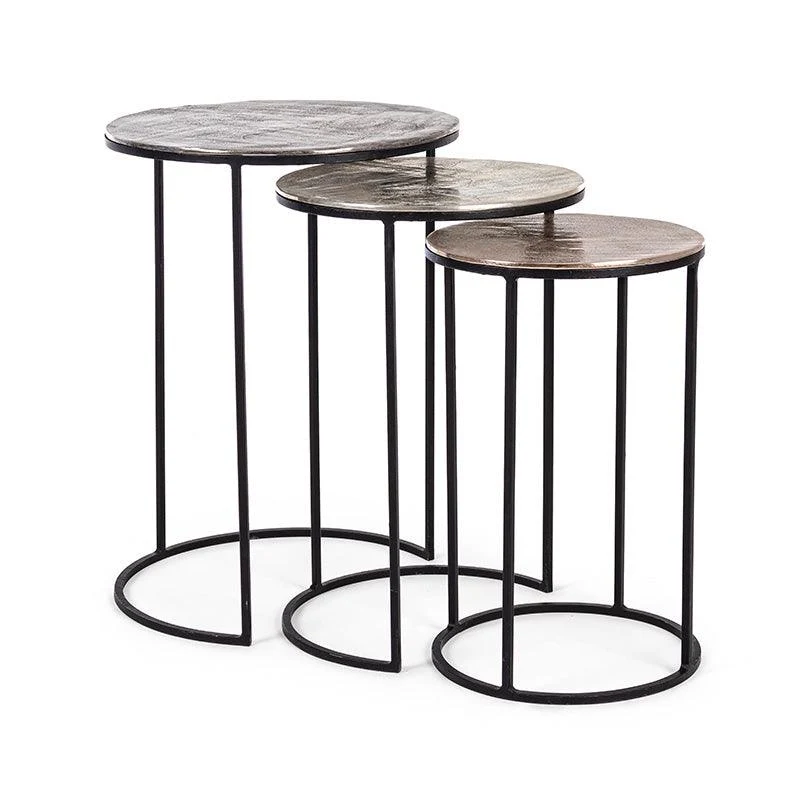 Set di 3 tavolini Jarrah